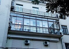 Остекление балконов 01